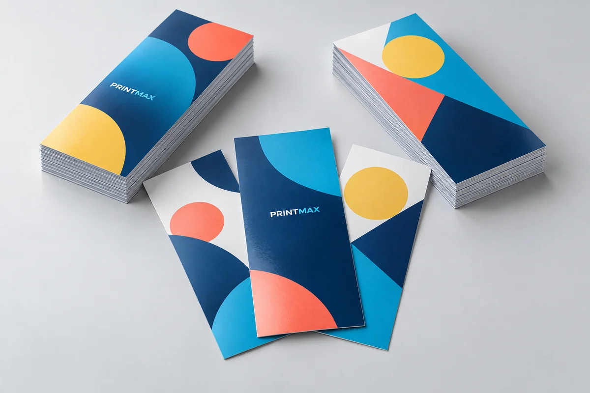 Стандартний флаєр 99×210 мм — зразки PRINTMAX